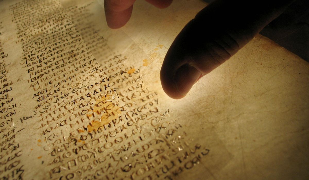 NextImg:Ancient manuscript containing oldest complete version of two books of Bible sells for $3.9 million