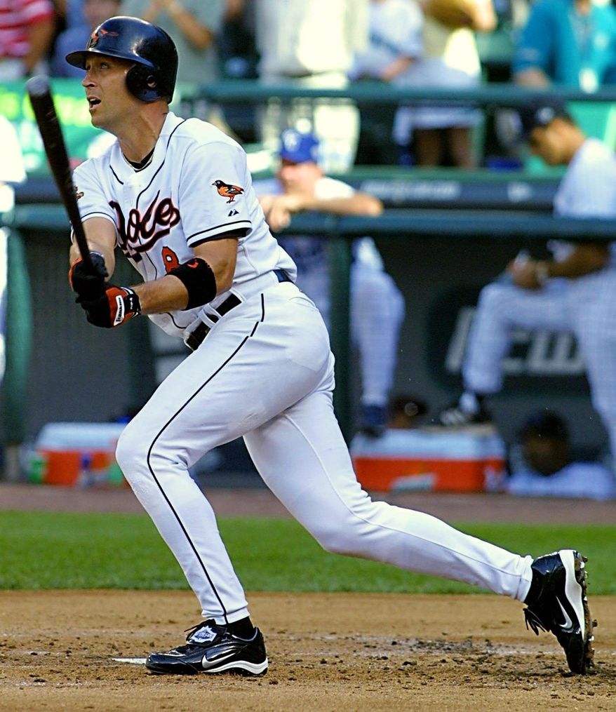Getty Images
Orioles Hall of Famer Cal Ripken Jr., homered on the first pitch he saw in the 2001 All-Star Game, the final one he played.