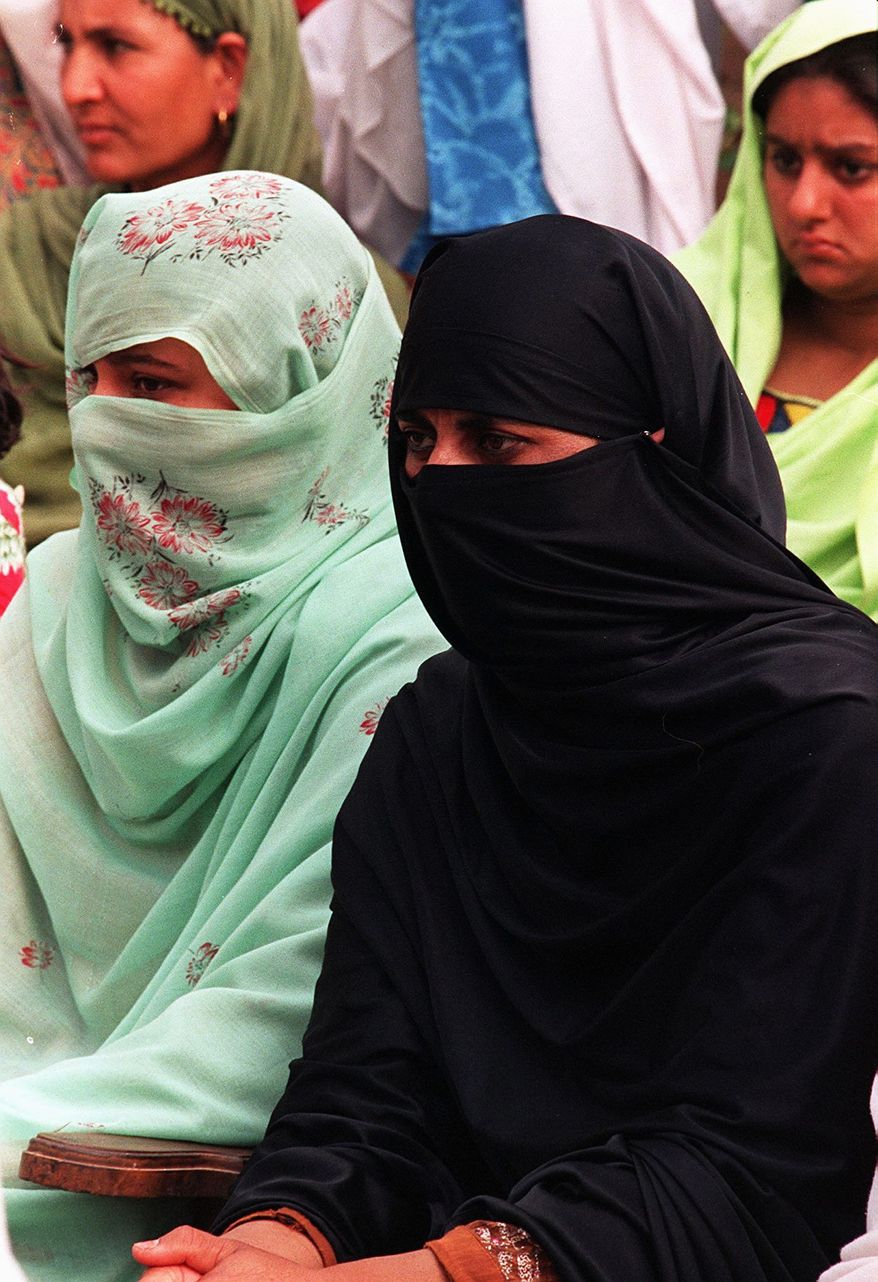 GETTY IMAGES
Veiling of women is a hallmark of strict versions of Islam under Shariah law.