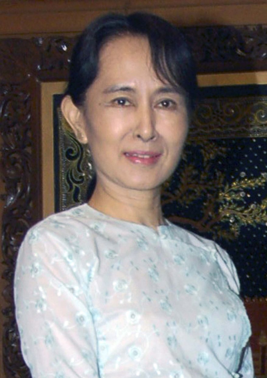 **FILE** Aung San Suu Kyi (Associated Press)