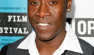 ** FILE ** Actor Don Cheadle arrives at the Los Angeles Film Festival Awards Night, Sunday, June 29, 2008, in Los Angeles. (AP Photo/Gus Ruelas)