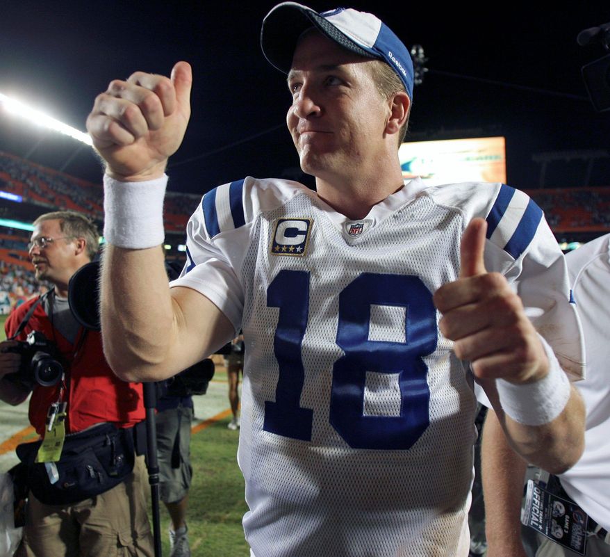 Associated Press
Peyton Manning