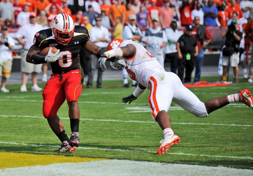 Davin Meggett has racked up 134 rushing yards and two touchdowns on 44 carries this season. (Associated Press)