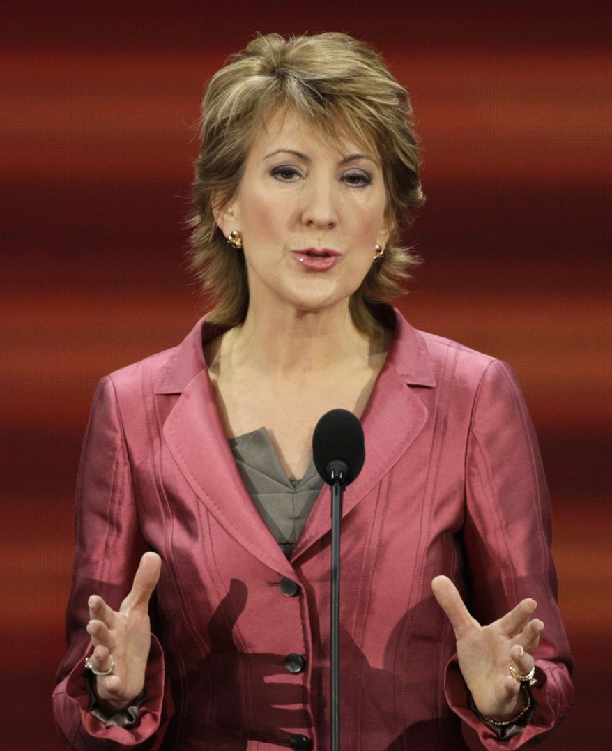 ** FILE ** Carly Fiorina (AP Photo/Ron Edmonds, File)
