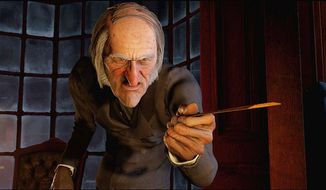 Jim Carrey provides the voice and motion-capture persona for the miser Ebenezer Scrooge in &quot;A Christmas Carol.&quot;