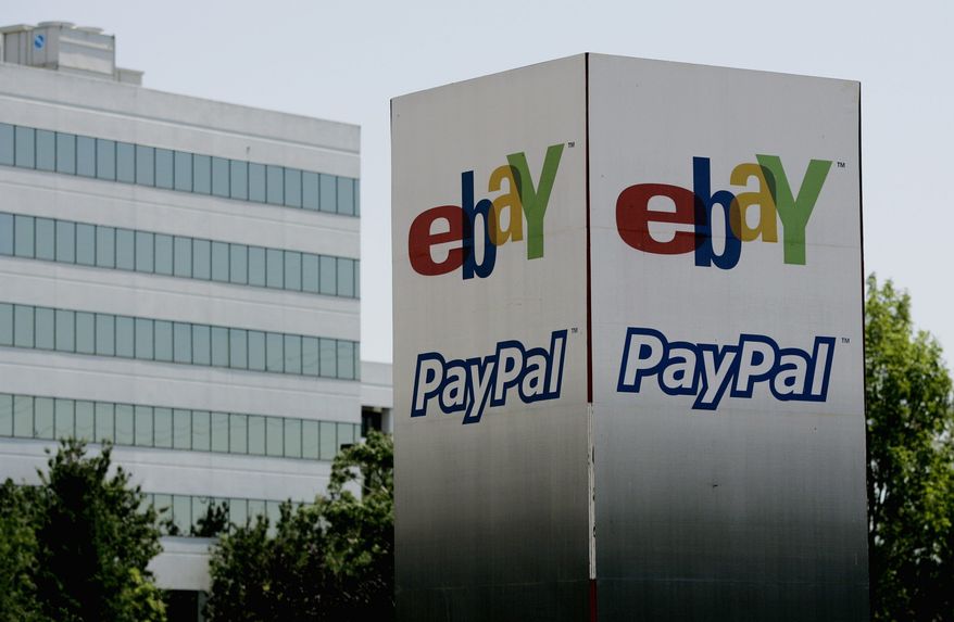 The eBay offices in San Jose, Calif., include the new PayPal, which is taking off strongly and expects continued growth. (Associated Press)
