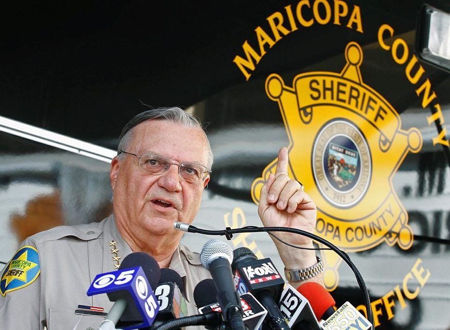 Maricopa County, Ariz., Sheriff Joe Arpaio (AP Photo)