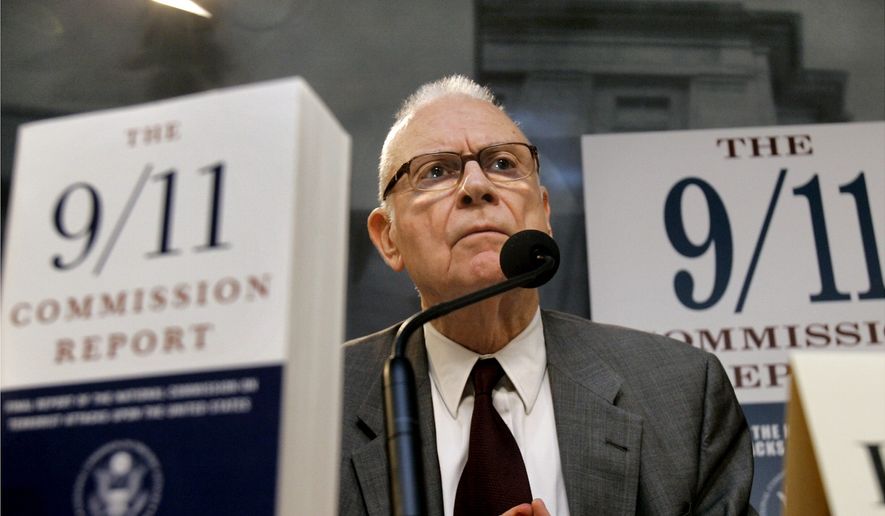** FILE ** Lee H. Hamilton, former Democractic congressman from Indiana and vice chairman of the 9/11 Commission. (AP Photo/J. Scott Applewhite)