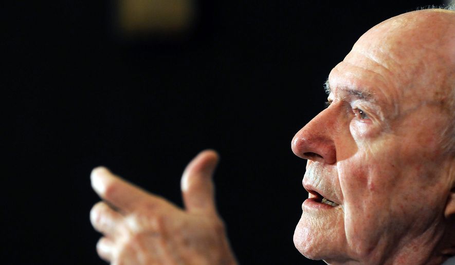Former National Security Adviser Brent Scowcroft (The Washington Times) ** FILE **
