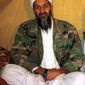 ** FILE ** Undated photo of al Qaeda chief Osama bin Laden. (AP Photo, File)

