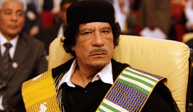 **FILE** Moammar Gadhafi (Associated Press)