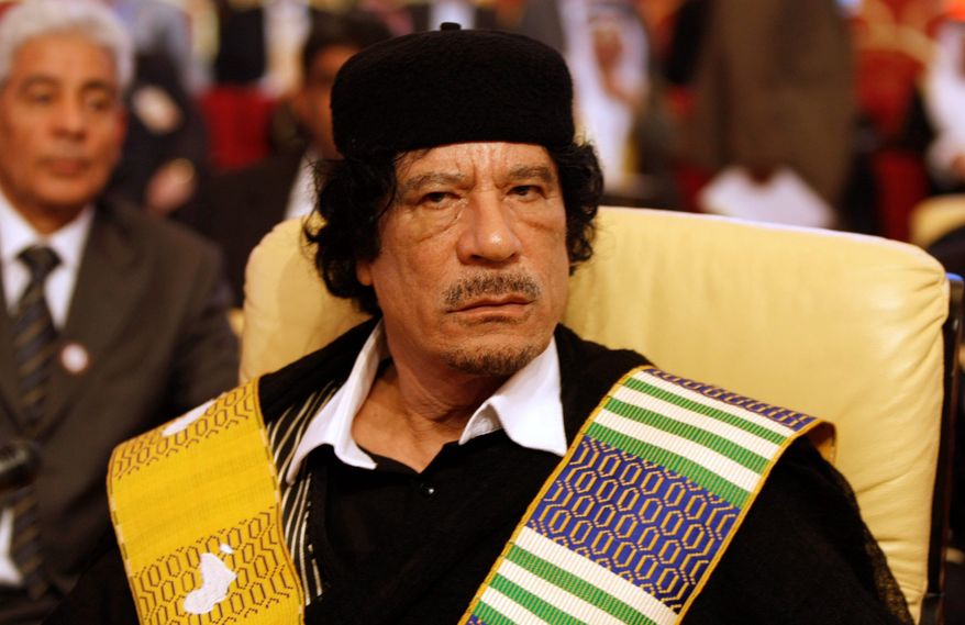 **FILE** Moammar Gadhafi (Associated Press)