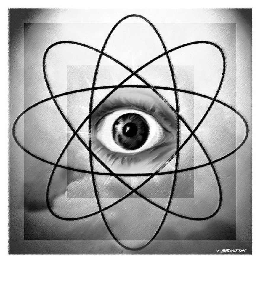Illustration: Nuclear eye by Tim Brinton.