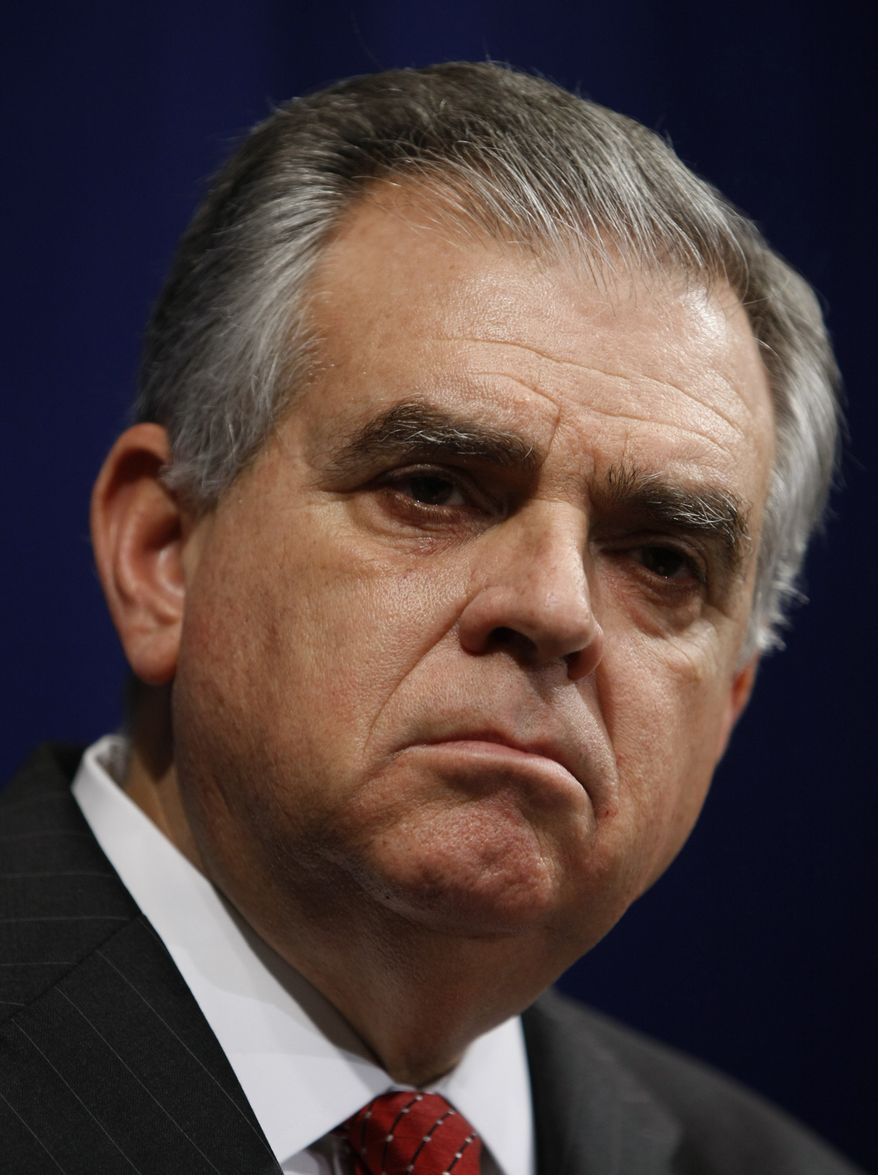 ** FILE ** Transportation Secretary Ray LaHood (AP Photo/Luis M. Alvarez, File)