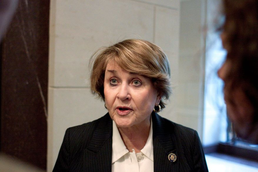 Rep. Louise McIntosh Slaughter, New York Democrat (AP Photo/Harry Hamburg)