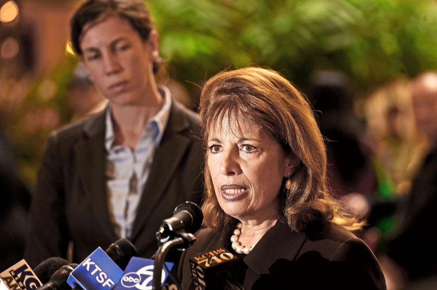 **FILE** Rep. Jackie Speier, California Democrat. (Associated Press)