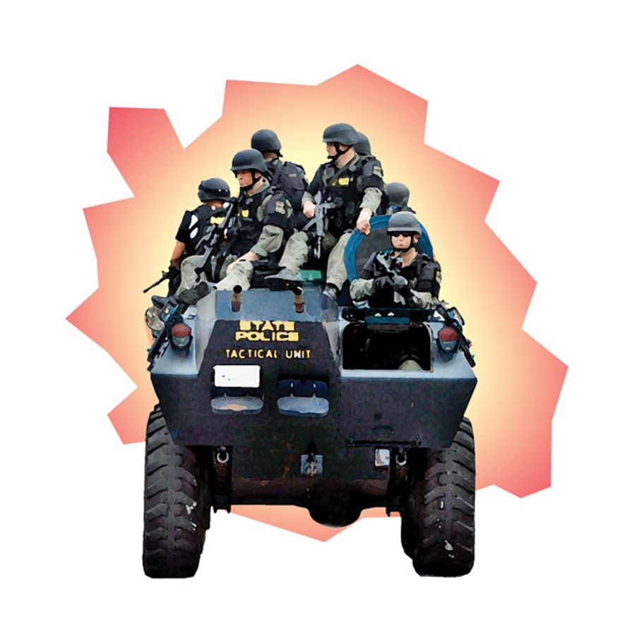 Illustration: Swat Team.