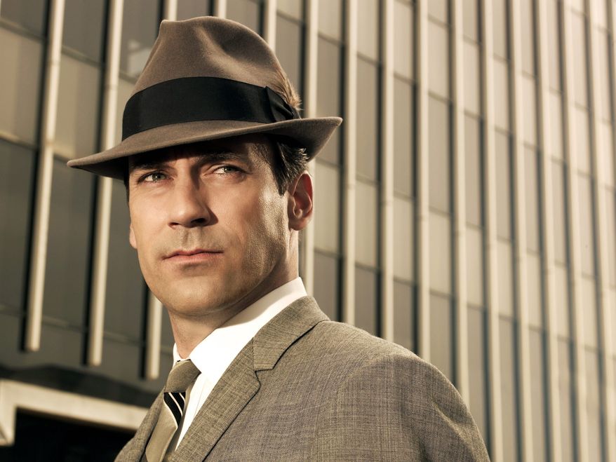 Jon Hamm starred as advertising executive Don Draper in "Mad Men," an AMC series which ran from 2007-2015. (AP Photo/AMC) **FILE**