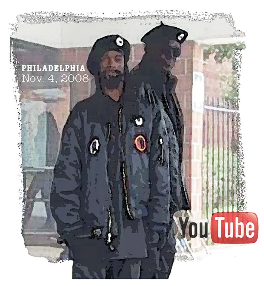 Illustration: Black Panthers and YouTube by Greg Groesch for The Washington Times.
