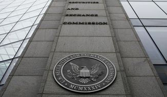 The Securities and Exchange Commission (SEC) headquarters in Washington. (AP Photo/File)