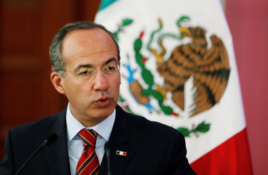**FILE** Mexican President Felipe Calderon