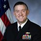 BRINGING IN THE BIG GUN: Vice Adm. Bruce MacDonald will be the authority on war-crime trials. (U.S. Navy)
