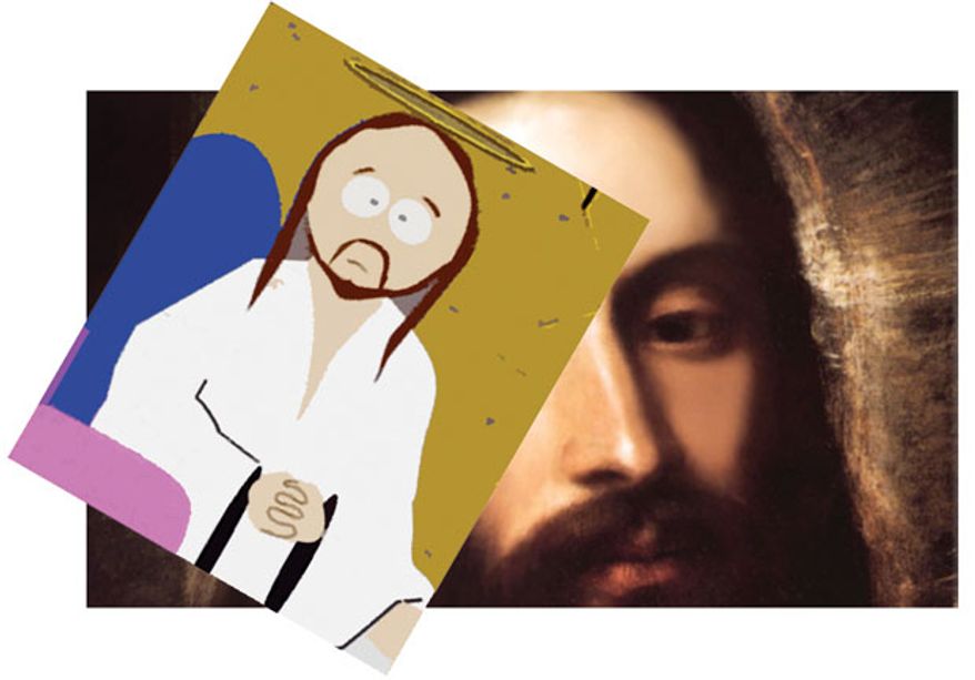 Illustration: The face of Jesus