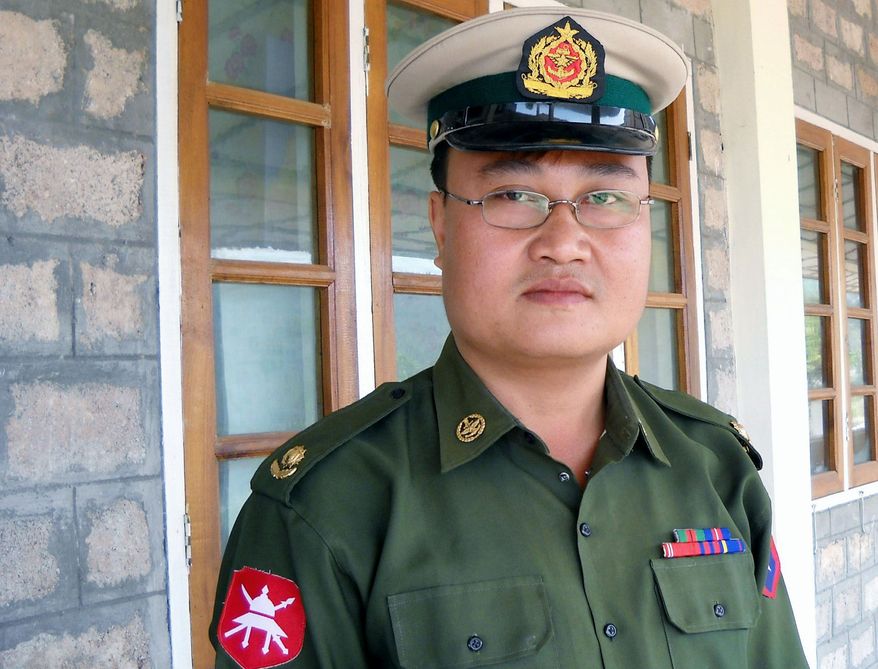 Myanmar defector Sai Thein Win was an army major who reportedly had access to secret Myanmar nuclear facilities, including a nuclear battalion "charged with building up a nuclear weapons capability." (Associated Press)