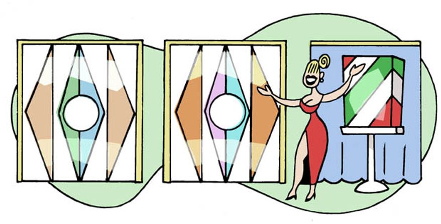 Illustration: Lending by Alexander Hunter for The Washington Times