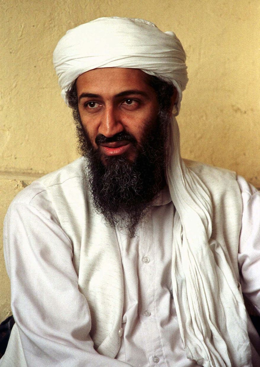 An American armed with a pistol and a 40-inch sword was detained in northern Pakistan and told investigators he was on a solo mission to kill al Qaeda leader Osama bin Laden, a police officer said Tuesday, June 15, 2010. (AP Photo/File)
