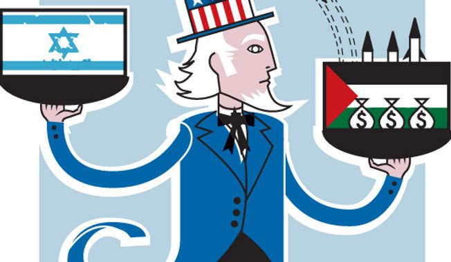 Illustration: Hamas by Linas Garsys for The Washington Times