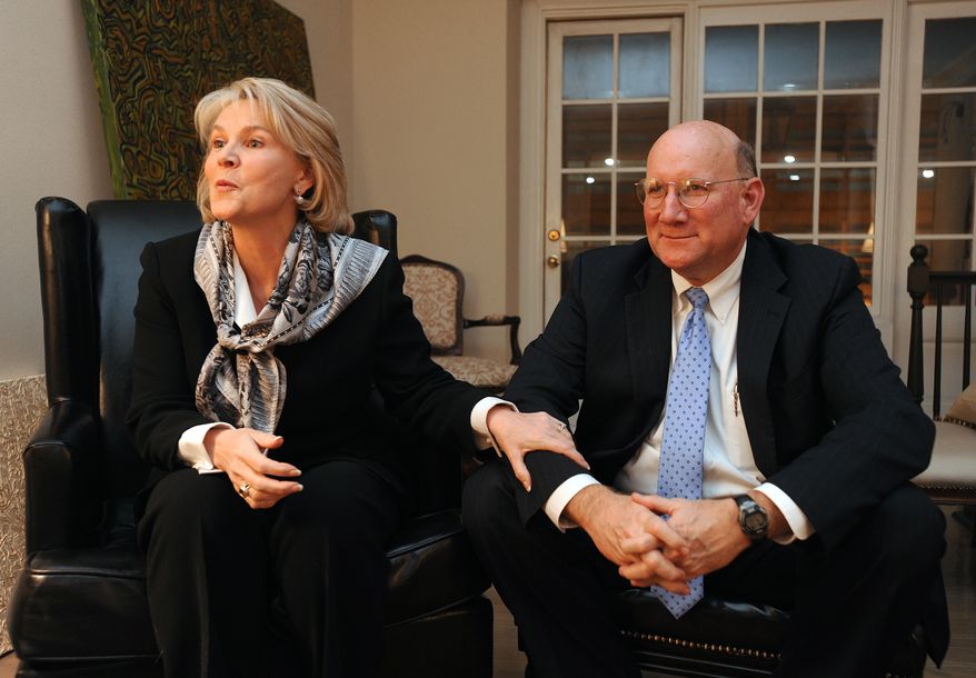 ** FILE ** Carol Porter and her husband, Georgia state Rep. DuBose Porter, are running in the Democratic primary for lieutenant governor and governor, respectively. (AP Photo/Erik S. Lesser, File)