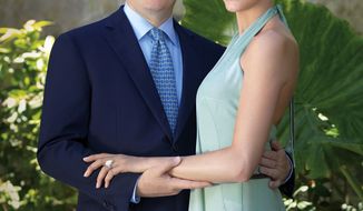Monaco&#39;s Prince Albert, 52, and South African Charlene Wittstock, 32, are engaged to be married, the royal palace in Monaco announced Wednesday. (AP Photo/Amedeo M. Turello/Monaco Palace)