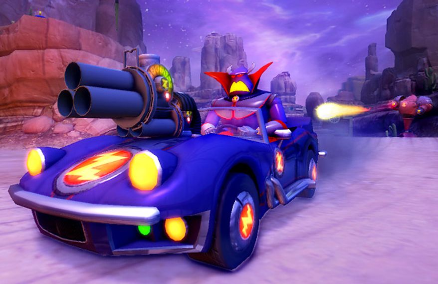 PlayStation 3 owners can play as Emperor Zurg in Toy Story 3: The Video Game from Disney Interactive Studios.