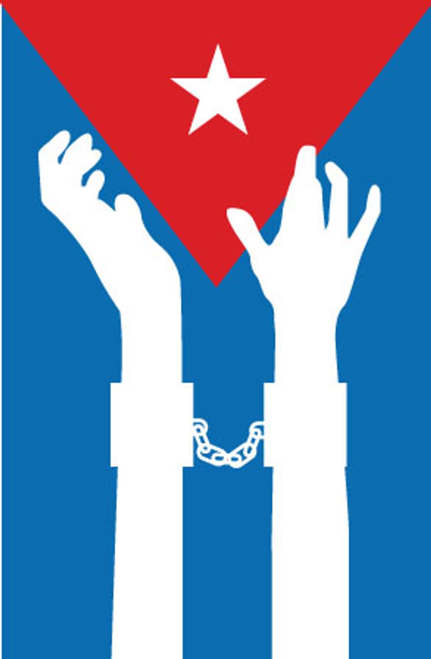 Illustration: Cuba by Linas Garsys for The Washington Times