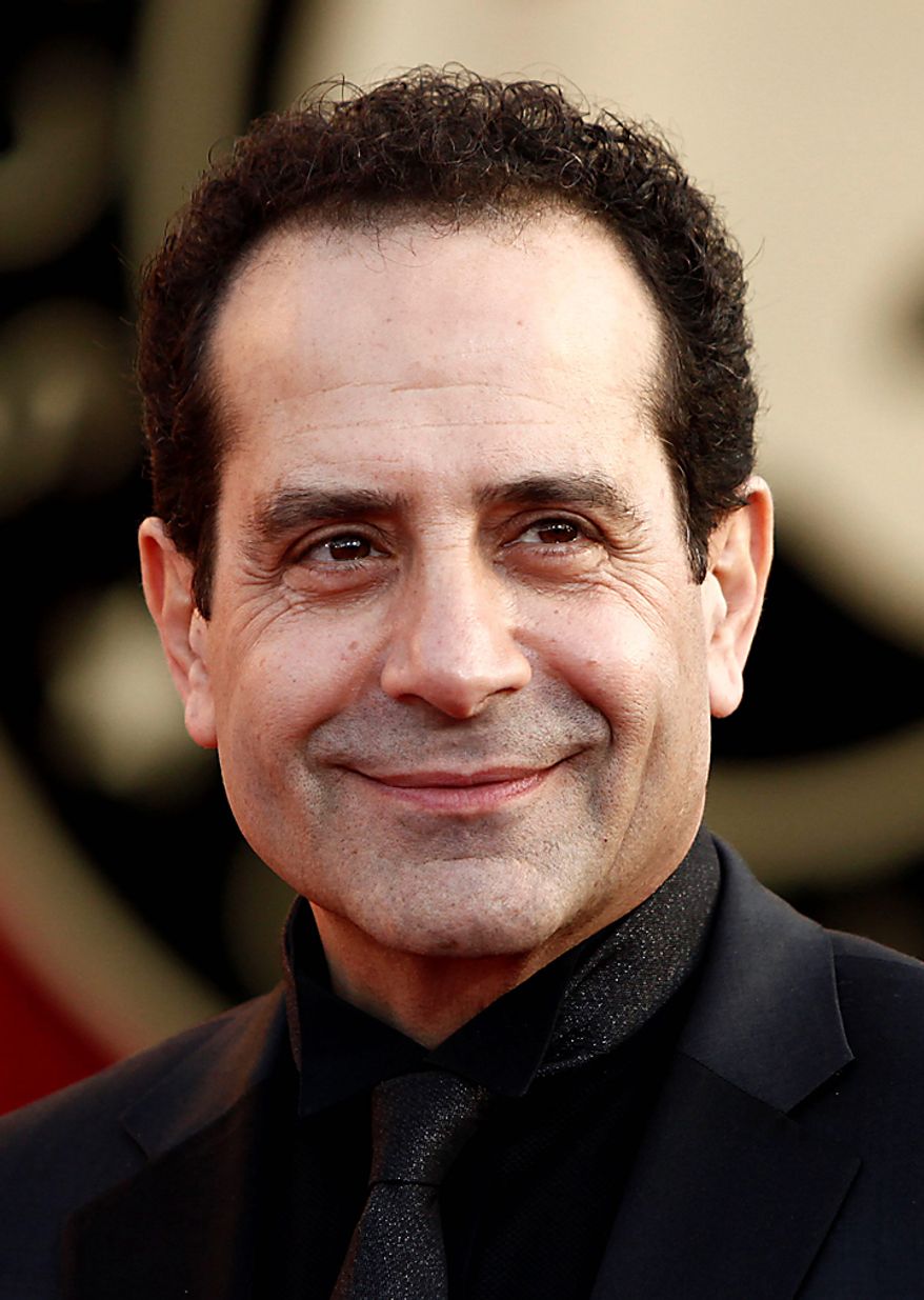 In this Jan. 23, 2010, file photo, actor Tony Shalhoub arrives at the 16th Annual Screen Actors Guild Awards in Los Angeles. Shalhoub was nominated for an Emmy for best actor in a comedy series on Thursday, July 8, 2010, for his role in "Monk." The 62nd Primetime Emmy Awards will be held on Sunday, Aug. 29, in Los Angeles. (AP Photo/Matt Sayles, file)