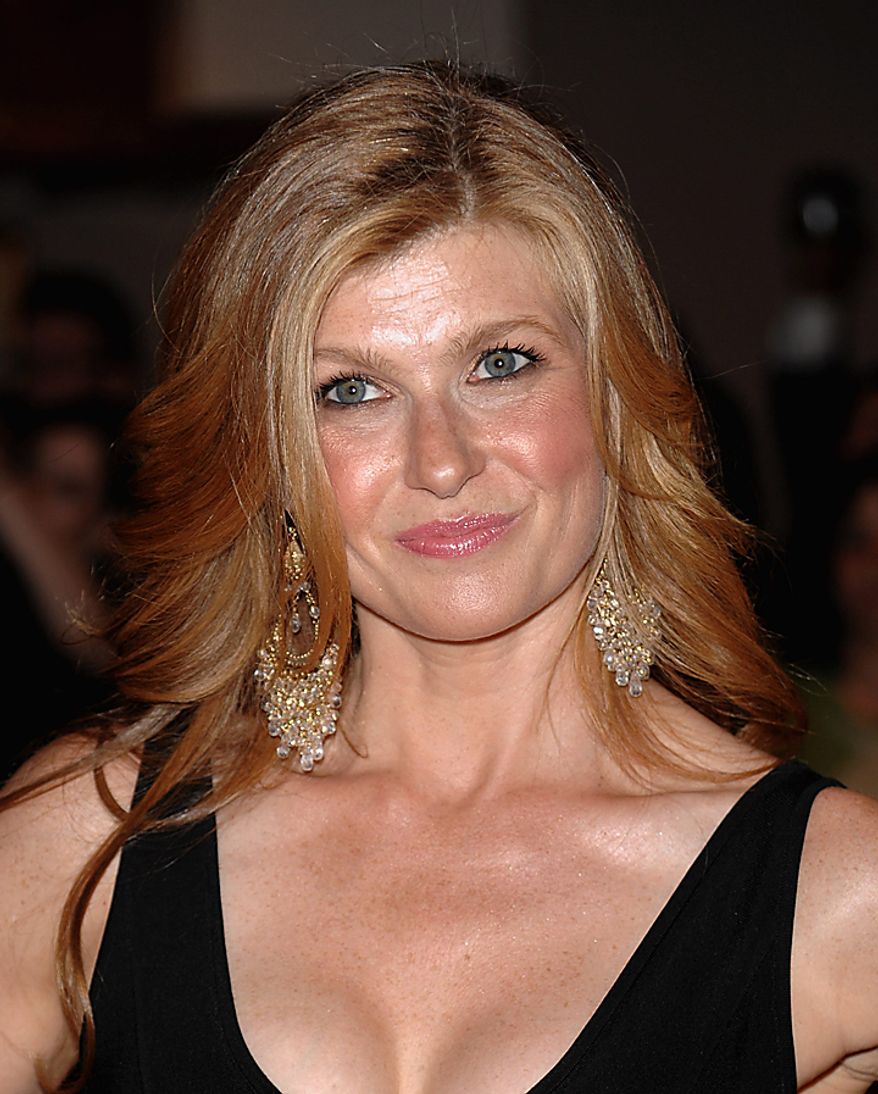 In this May 9, 2009, file photo, actress Connie Britton attends the 2009 White House Correspondents' Association Dinner in Washington. Britton was nominated for an Emmy for best actress in a drama series on Thursday, July 8, 2010, for her role in "Friday Night Lights." The 62nd Primetime Emmy Awards will be held on Sunday, Aug. 29, in Los Angeles. (AP Photo/Evan Agostini, file)