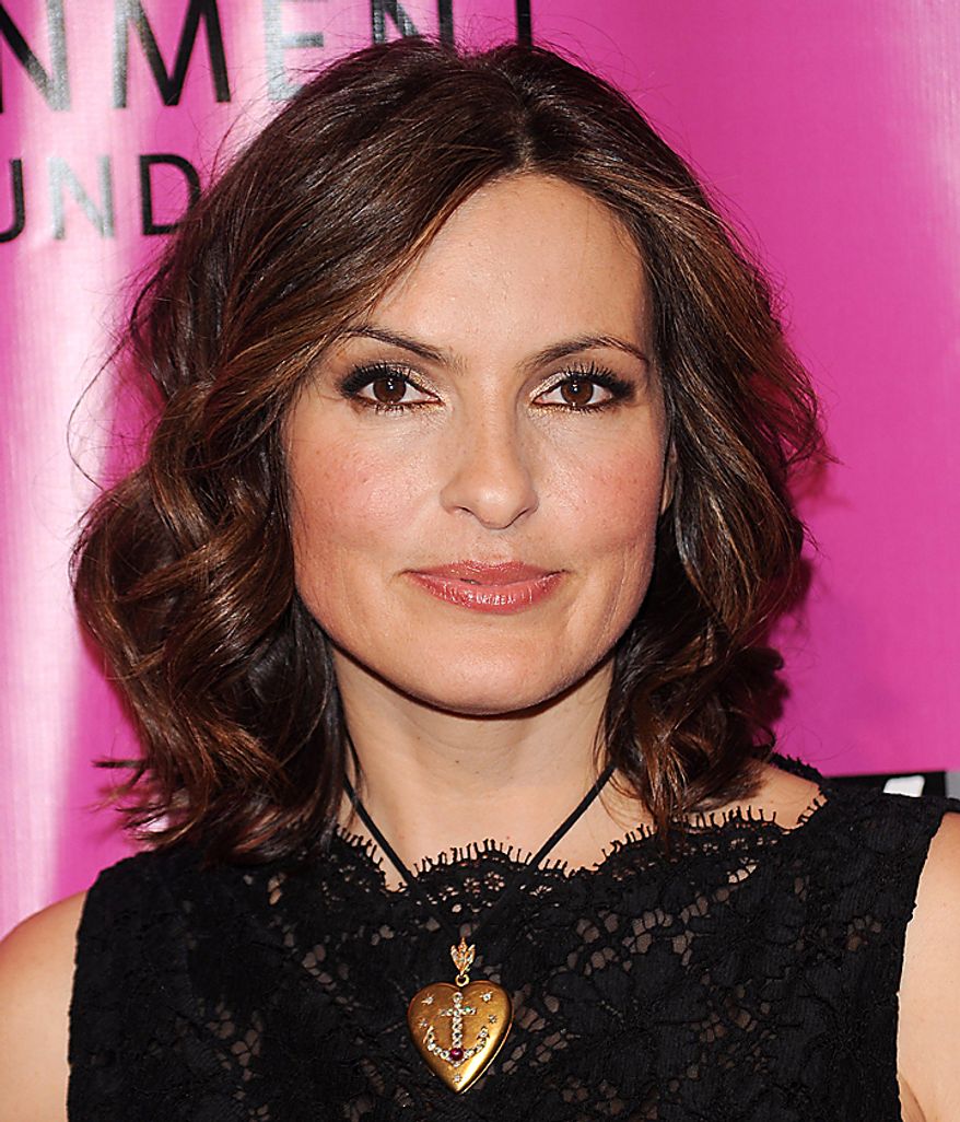 In this May 5, 2010, file photo, actress Mariska Hargitay attends the Joyful Heart Foundation Gala recognizing the 15th Anniversary of the Violence Against Women Act in New York. Hargitay was nominated for an Emmy on Thursday, July 8, 2010, for best actress in a drama series for her role in "Law & Order: Special Victims Unit." The 62nd Primetime Emmy Awards will be held on Sunday, Aug. 29, in Los Angeles. (AP Photo/Evan Agostini, file)