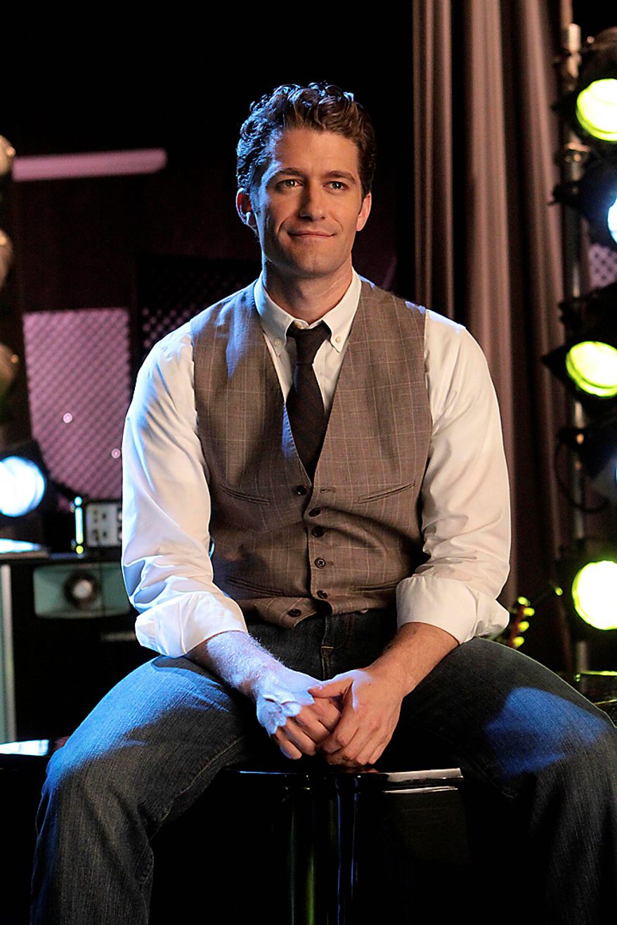 "Glee" star Matthew Morrison is nominated for an Emmy as lead actor in a comedy series. The 62nd Primetime Emmy Awards will be held on Sunday, Aug. 29. (AP Photo/Fox, Carin Baer)