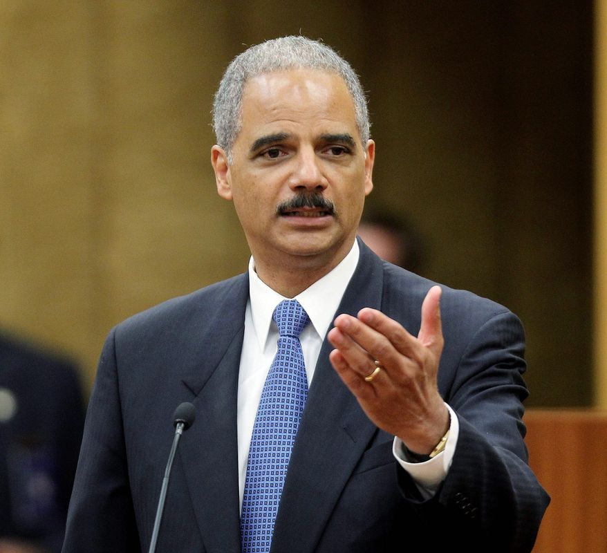 ASSOCIATED PRESS
A spokeswoman for Attorney General Eric H. Holder Jr. says sanctuary cities that refuse to enforce federal immigration laws will not face lawsuits like Arizona, which has passed a law on illegal immigrants.