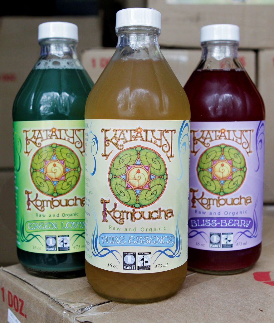 Regulators and retailers are concerned that kombucha may need to be regulated as an alcoholic drink because some bottles of the fermented tea have more than 0.5 percent alcohol.