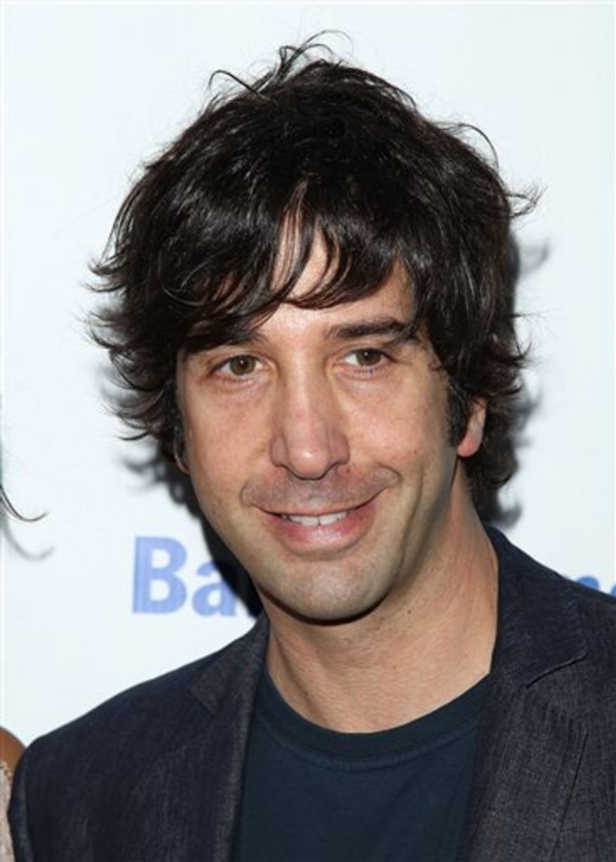 FILE - In this June 21, 2010 file photo, actor David Schwimmer attends the Public Theater Annual Gala featuring a performance of "The Merchant of Venice" in New York. (AP Photo/Peter Kramer, file)