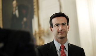 Outgoing director of the Office of Management and Budget, Peter Orszag after President Obama signed the Improper Payments Elimination and Recovery Act in a ceremony at the White House in Washington, Thursday, July 22, 2010. (AP Photo/Pablo Martinez Monsivais)