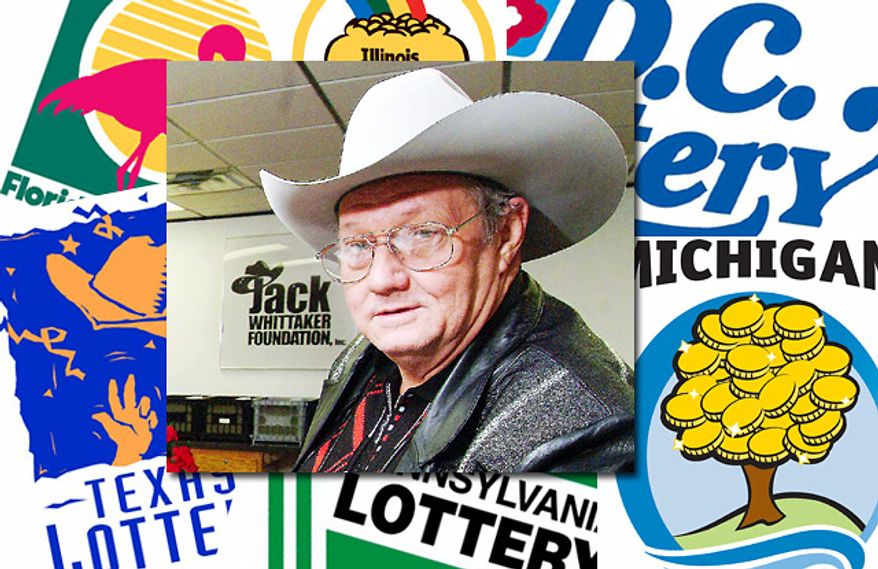 Jack Whittaker won a record $314.9 million in the multistate Powerball lottery in 2002. (Whittaker photo: Associated Press)