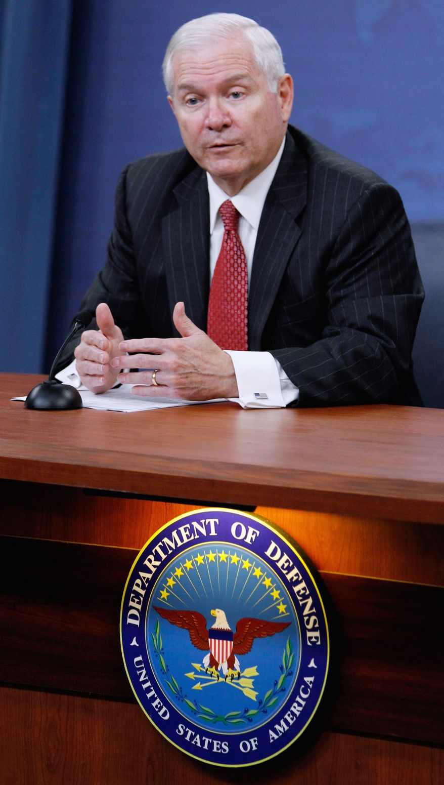 **FILE** Defense Secretary Robert M. Gates (Associated Press)