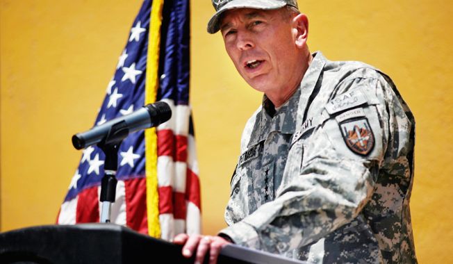Gen. David H. Petraeus insisted the U.S. continue its efforts to keep the loss of Afghan civilian life to a minimum. (Associated Press)