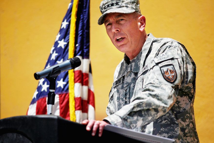 Gen. David H. Petraeus insisted the U.S. continue its efforts to keep the loss of Afghan civilian life to a minimum. (Associated Press)