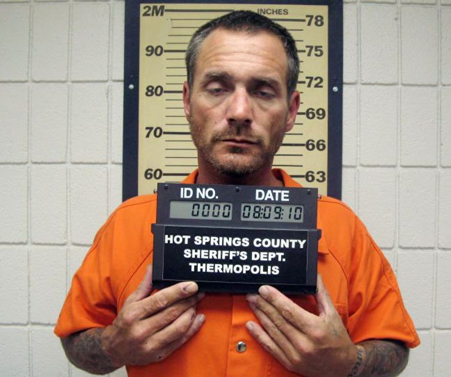 Convicted killer Tracy Province, who escaped from a medium-security Arizona prison, was singing with a church choir a day before his capture in Thermopolis, Wyo. Province told authorities he was relieved that the manhunt was over. (Associated Press)
