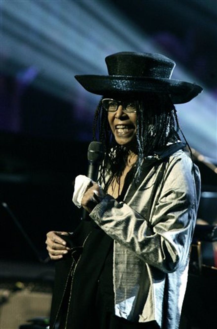 FILE - In this Sept. 17, 2005 file photo, Jazz singer Abbey Lincoln performs during Jazz at Lincoln Center's Higher Ground Hurricane Relief Benefit Concert, in New York.The jazz singer and songwriter Abbey Lincoln has died in New York at age 80. Known for her independent and uncompromising style, Lincoln made records and acted in films in the 1950s and '60s, then saw her career surge again in the 1990s when she found herself as a songwriter. (AP Photo/Jeff Christensen, File)