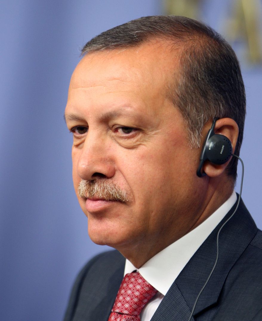 **FILE** Turkish Prime Minister Recep Tayyip Erdogan (Associated Press)
